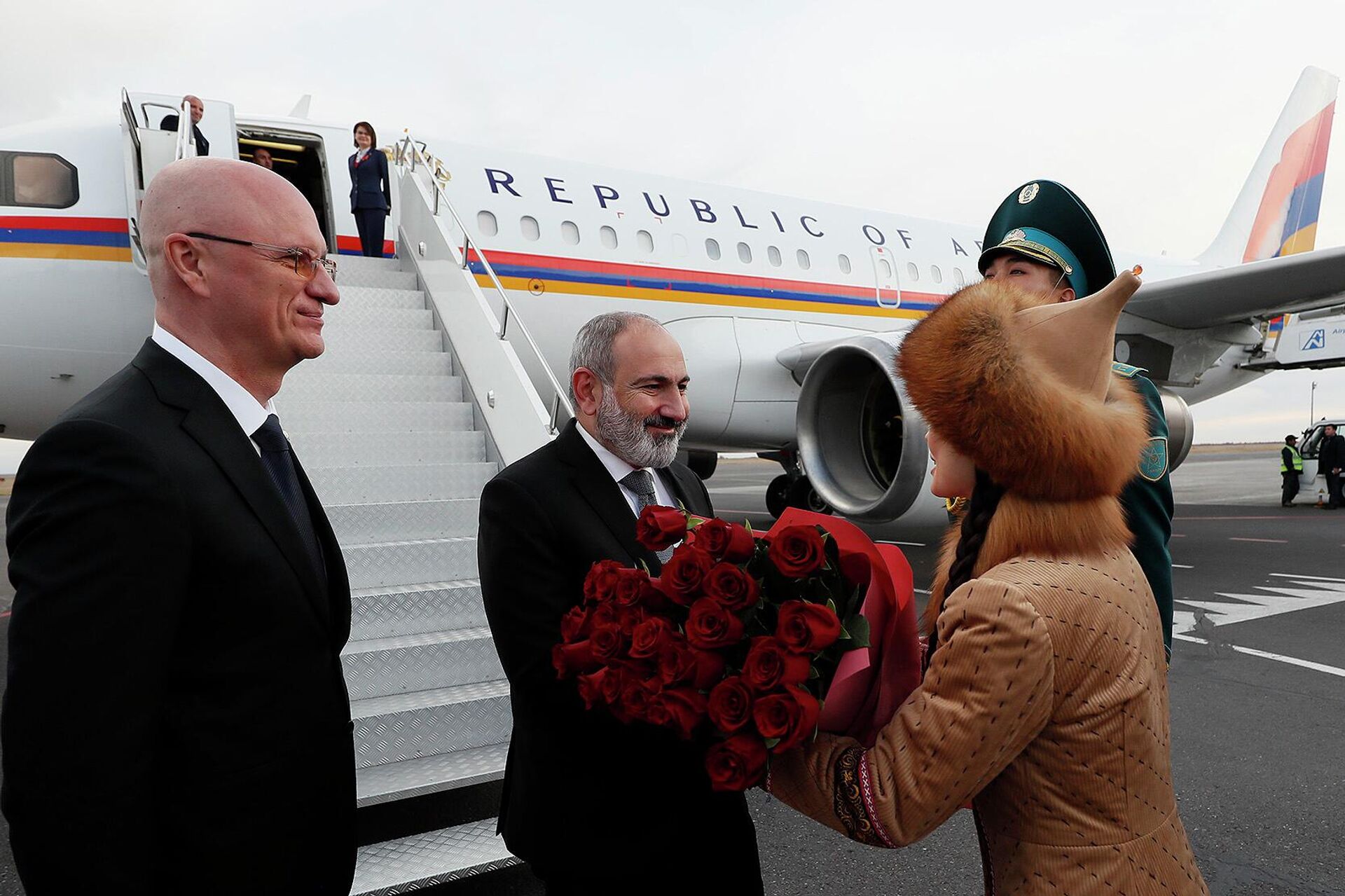 Премьер-министр Никол Пашинян прибыл с рабочим визитом в Республику Казахстан - Sputnik Արմենիա, 1920, 13.10.2022