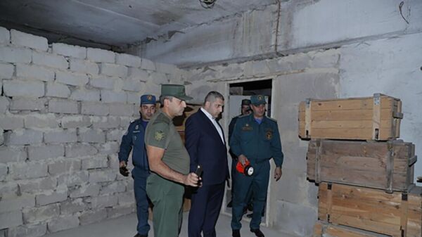 По приказу министра по чрезвычайным ситуациям Армена Памбухчяна в приютах, находящихся в ведении ведомства, проводятся работы по уборке и обустройству (14 октября 2022). Еревaн - Sputnik Армения
