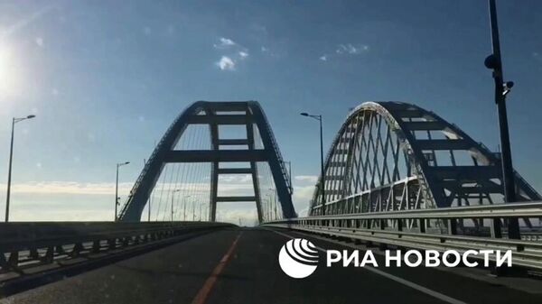 Ремонт Крымского моста продолжается - Sputnik Армения