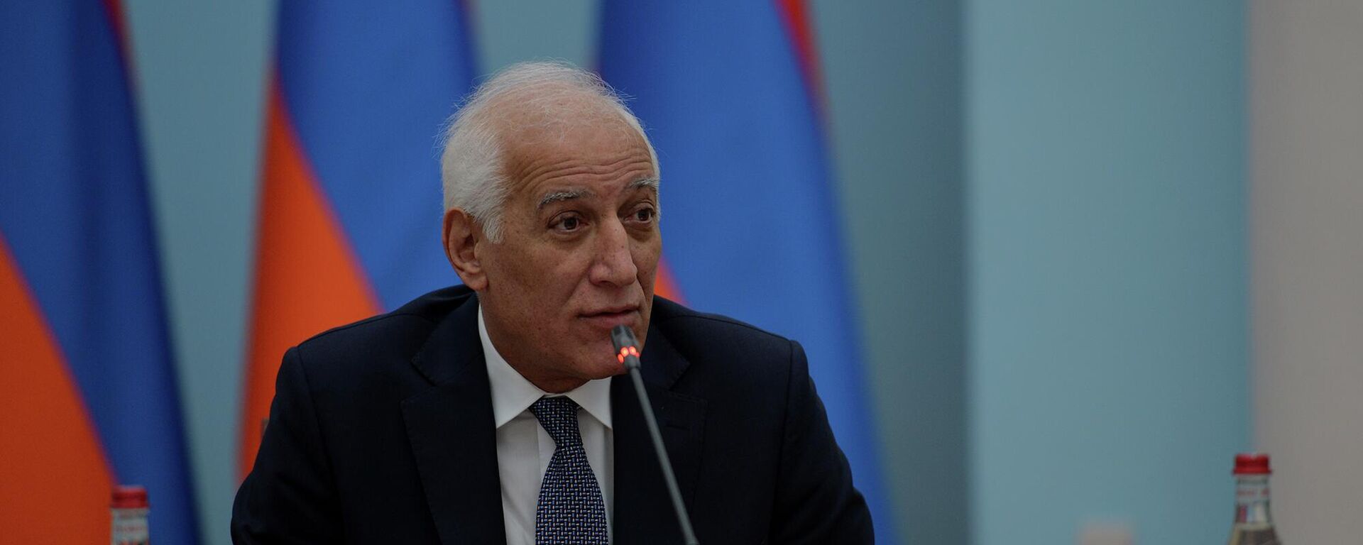 Президент Ваагн Хачатурян принял премьер-министров государств-членов ЕАЭС, прибывших в Армению для участия в заседании Евразийского межправительственного совета (21 октября 2022). Еревaн - Sputnik Армения, 1920, 07.11.2022