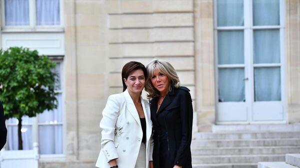 Встреча Анны Акобян и Бриджит Макрон (21 октяббря 2022). Париж - Sputnik Армения