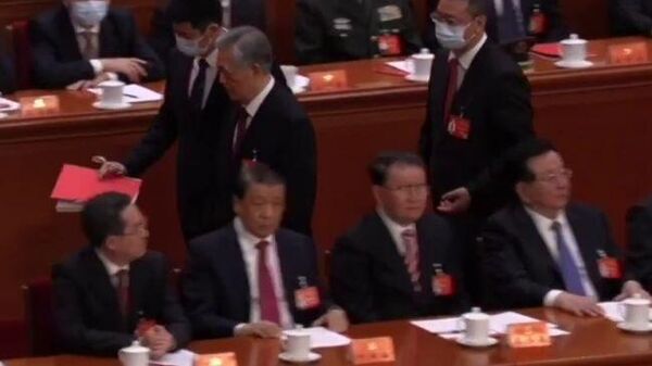 ՉԺՀ նախկին նախագահ Հու Ցզինտաոյին ստիպել են դուրս գալ Կոմկուսի համագումարից - Sputnik Արմենիա
