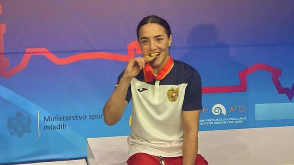 Новая чемпионка Европы по боксу Ани Овсепян - Sputnik Армения