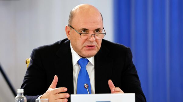 Премьер-министр РФ Михаил Мишустин принимает участие в заседании Совета глав правительств СНГ (28 октября 2022). Астана - Sputnik Армения