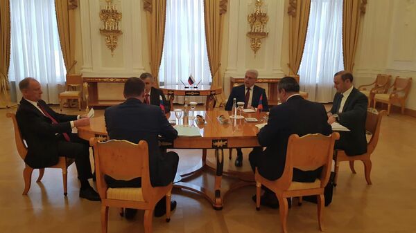 Արմեն Գրիգորյանը հանդիպել է ՌԴ Անվտանգության խորհրդի քարտուղար Նիկոլայ Պատրուշևի հետ - Sputnik Արմենիա