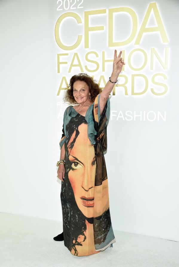 Диана фон Фюрстенберг на церемонии вручения премии CFDA Fashion Awards в Нью-Йорке. - Sputnik Армения