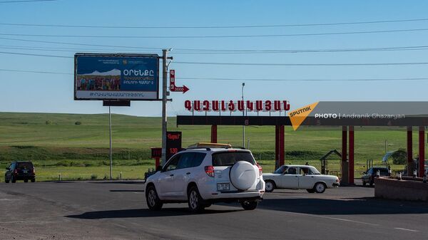 Автозаправочная станция в Арагацотне - Sputnik Армения