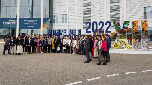 Открытие международного форума-выставки атомных технологий Атомэкспо-2022 (21 ноября 2022). Сочи - Sputnik Армения