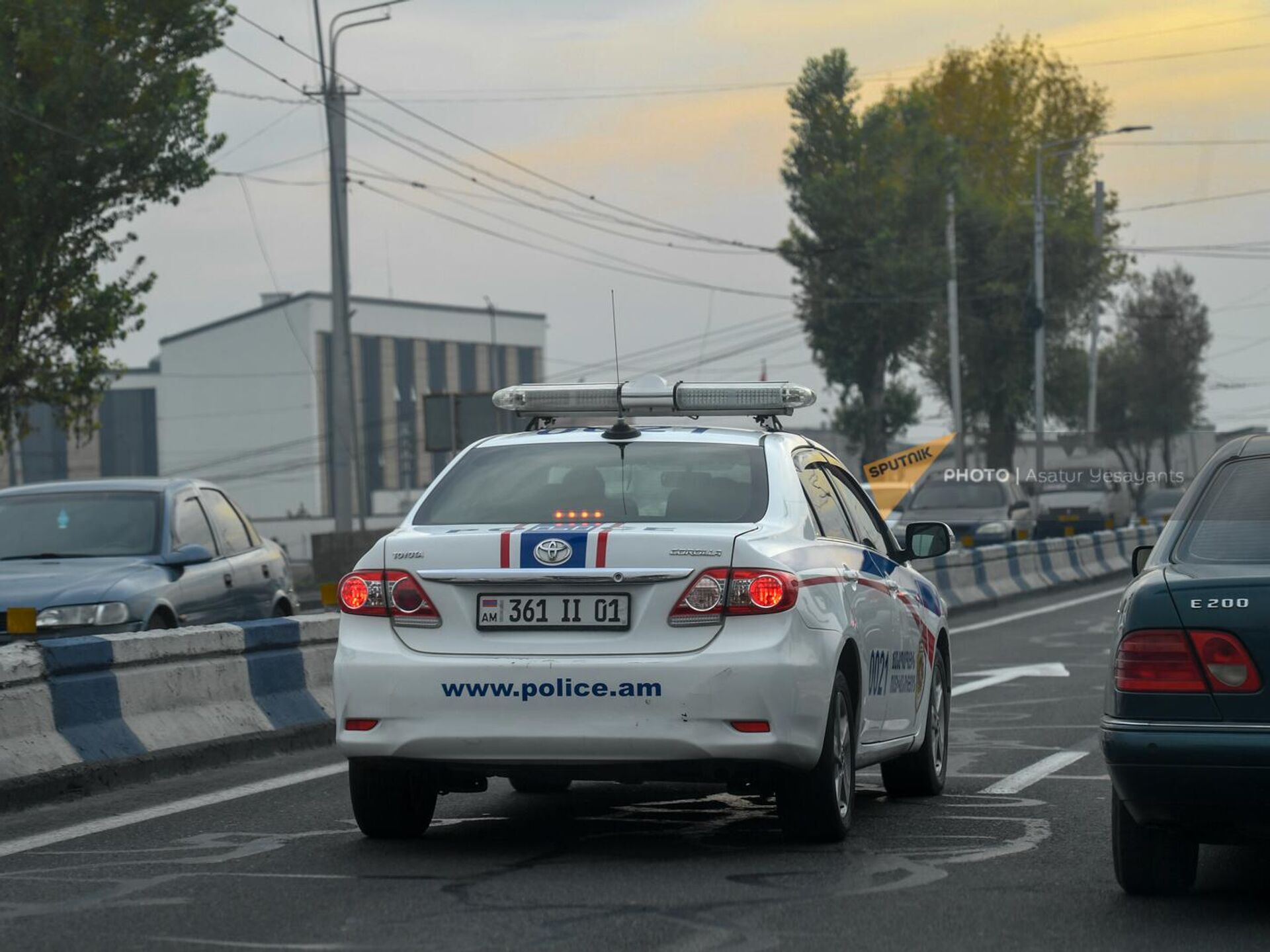 Полиция Армении автомобили