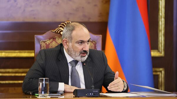 Под руководством премьер-министра Никола Пашиняна прошло учредительное заседание Совета по мониторингу реализации стратегии и итогового плана действий (29 ноября 2022). Еревaн - Sputnik Армения