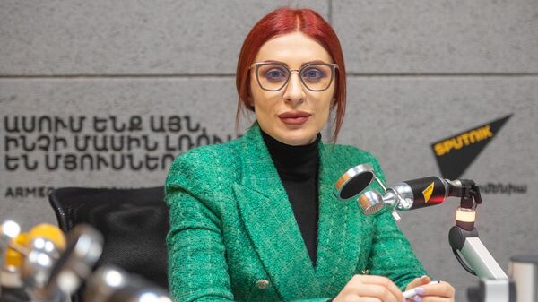 Депутат Агнесса Хамоян в гостях радио Sputnik - Sputnik Армения