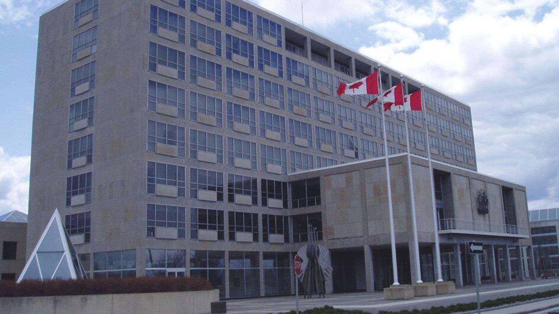 Здание министерства иностранных дел и международной торговли Канады - Sputnik Армения, 1920, 14.12.2022