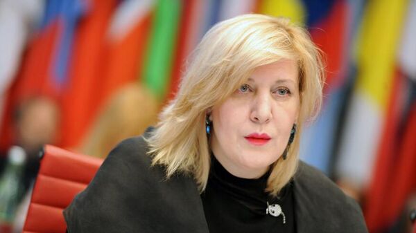 Եվրոպայի Խորհրդի Մարդու իրավունքների հանձնակատար Դունյա Միյատովիչը - Sputnik Արմենիա