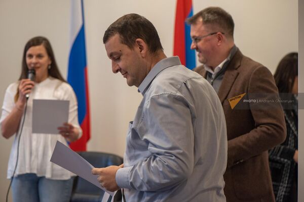 Встреча с творческой интеллигенцией в Русском Доме (23 декабря 2022). Еревaн - Sputnik Армения