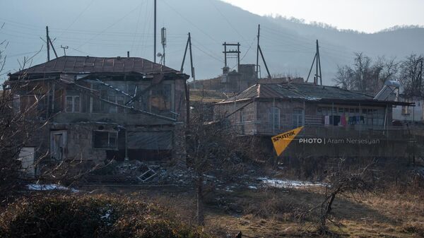 Дома в селе Шурнух, Сюникская область - Sputnik Армения