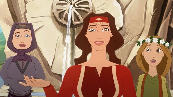 Скриншот армянского мультфильма Храбрая принцесса  - Sputnik Արմենիա