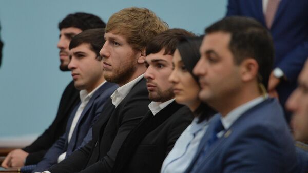 Մարմնամարզիկները նախագահականում - Sputnik Արմենիա