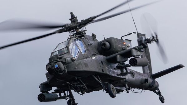 Вертолет AH-64 Apache  - Sputnik Армения
