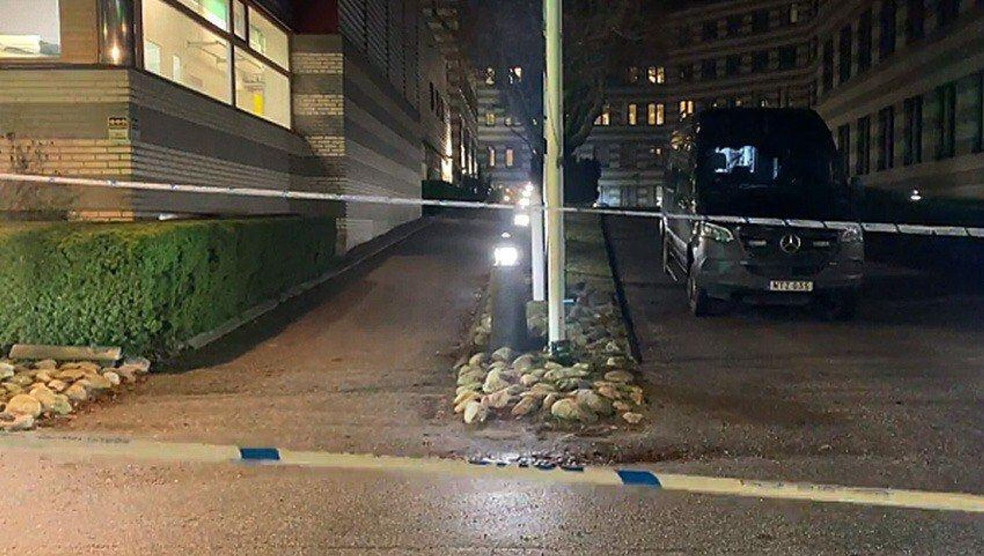 Последствия взрыва в районе улицы Нюторгет в Стокгольме (18 января 2023). Швеция - Sputnik Армения, 1920, 18.01.2023