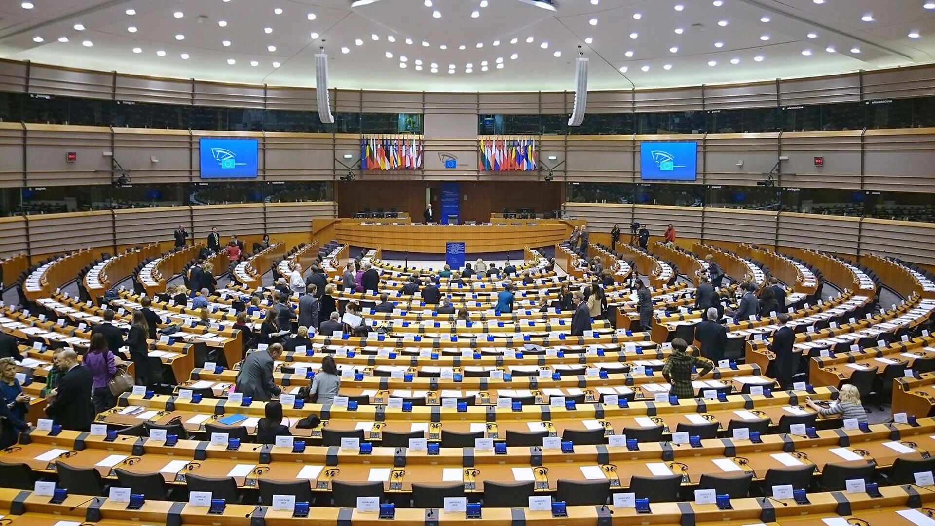 Заседание Европейского парламента (3 февраля 2015). Брюссель - Sputnik Армения, 1920, 13.12.2023