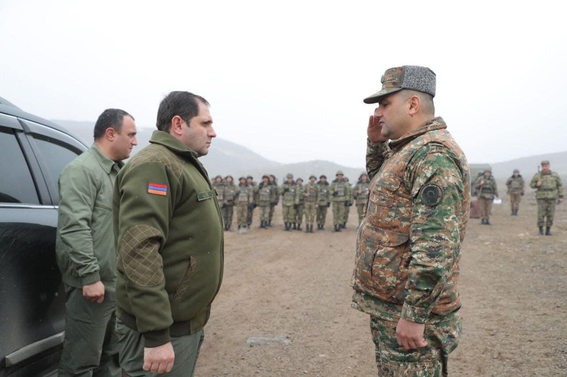 Министр обороны Сурен Папикян посетил одну из воинских частей республики - Sputnik Արմենիա, 1920, 01.02.2023