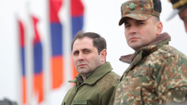 Министр обороны Сурен Папикян посетил учебную воинскую часть МО (2 февраля 2023). - Sputnik Армения