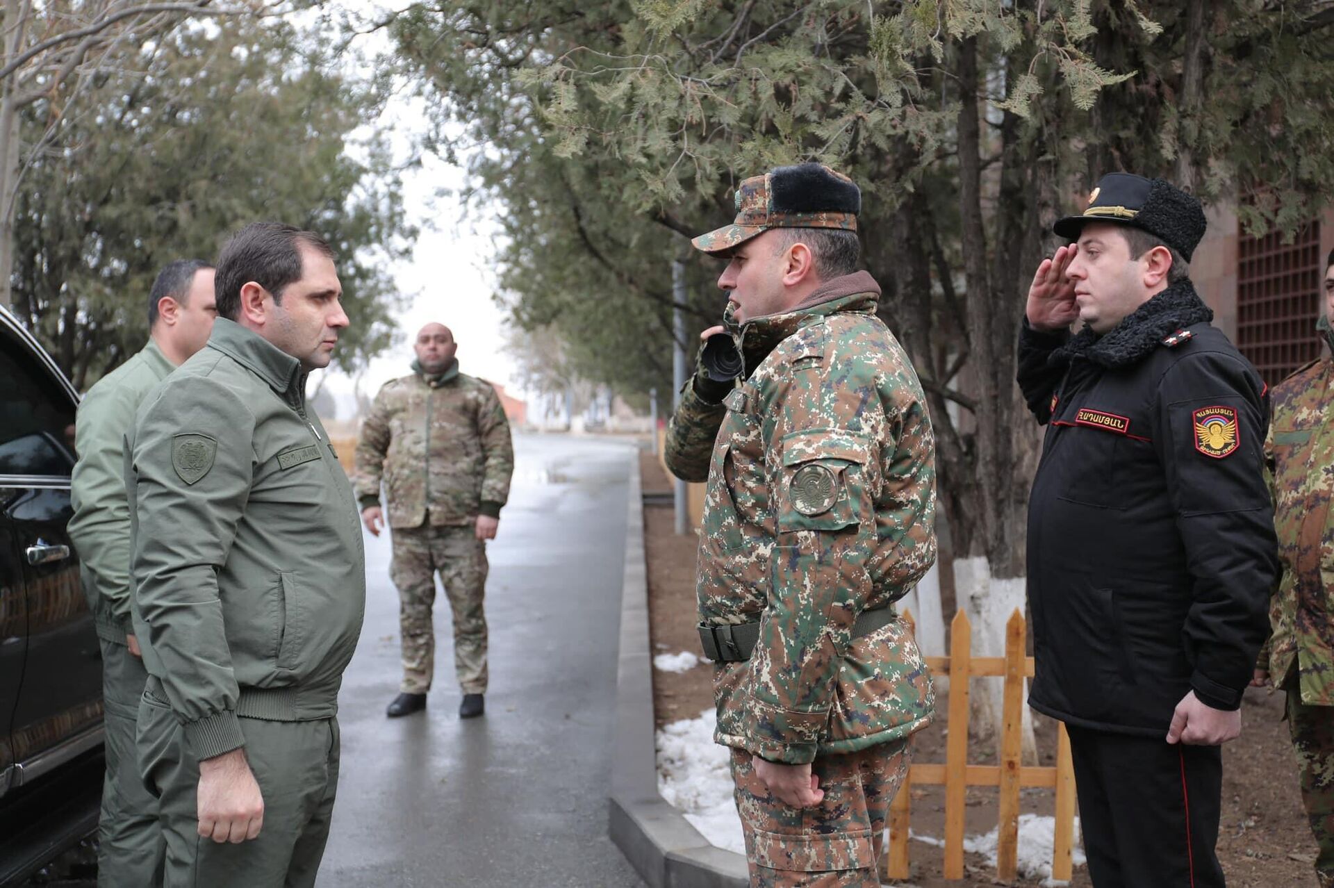 Министр обороны Сурен Папикян посетил учебную воинскую часть МО (2 февраля 2023). - Sputnik Արմենիա, 1920, 02.02.2023