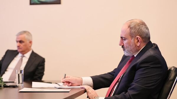 Премьер-министр Никол Пашинян посетил комитет по управлению государственным имуществом (7 февраля 2023). Еревaн - Sputnik Армения