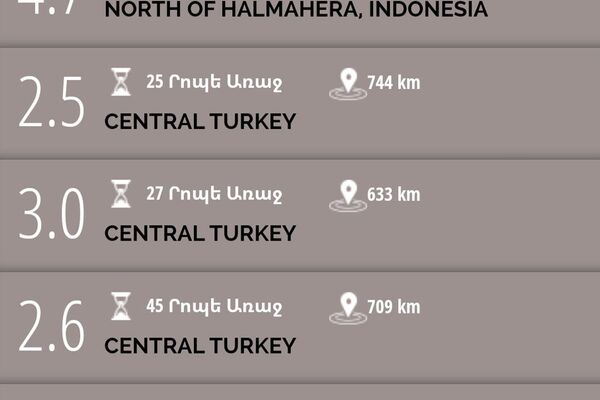 LastQuake հավելված - Sputnik Արմենիա