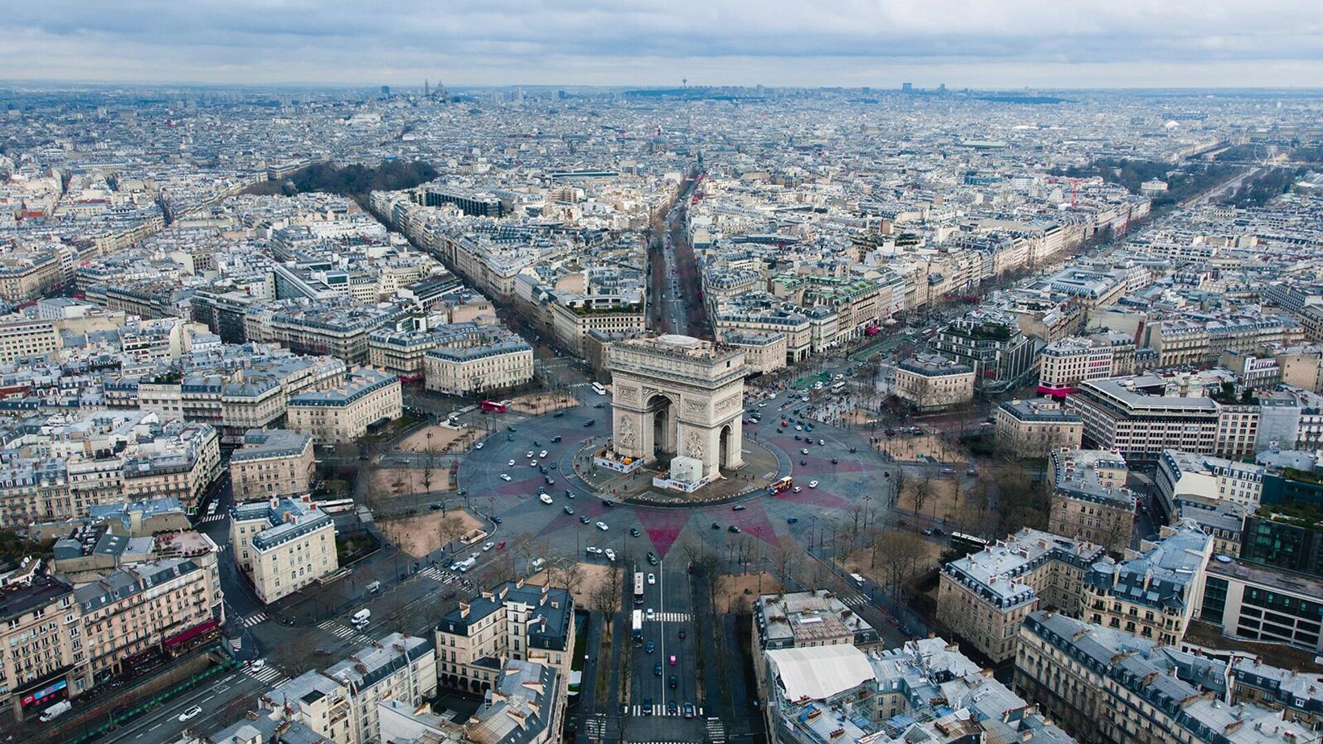 Триумфальная арка в Париже - Sputnik Армения, 1920, 08.05.2023
