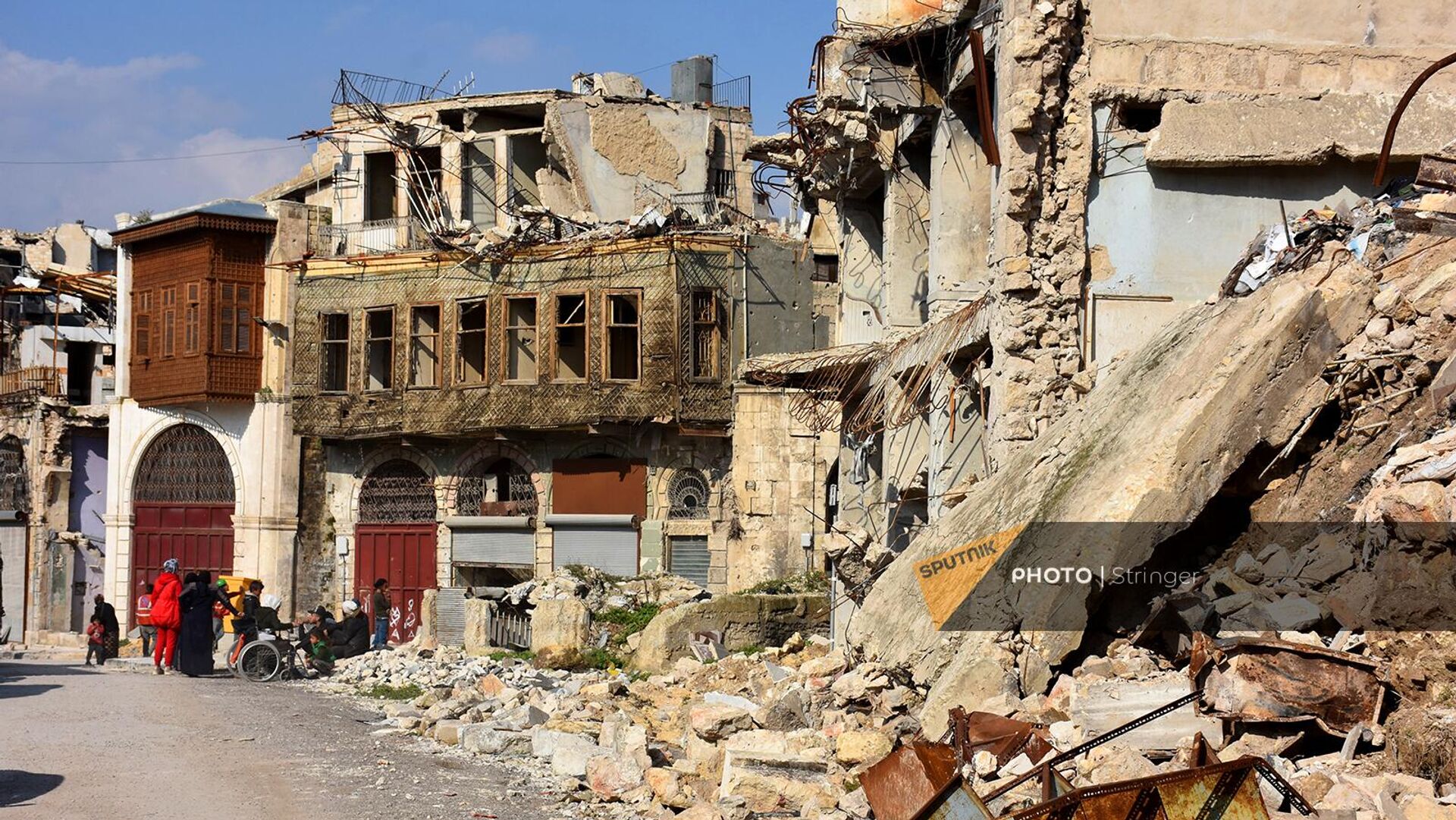 Սիրիայում տեղի ունեցած երկրաշարժը մեծ վնաս է հասցրել Հալեպի հնագույն շուկաներին - Sputnik Արմենիա, 1920, 17.02.2023