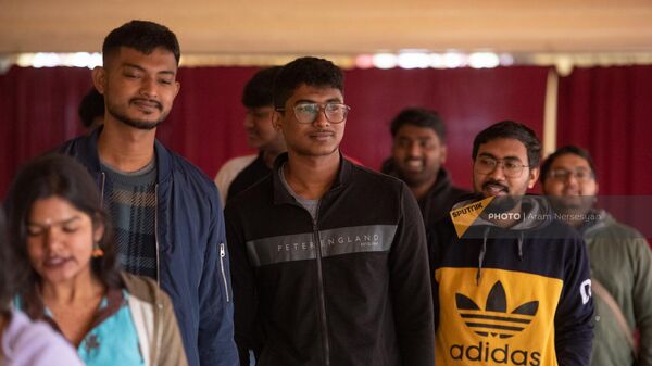 Հնդիկ ուսանողները Գյումրիում - Sputnik Արմենիա