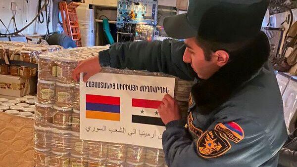Третьей партия гумпомощи Сирии - Sputnik Армения