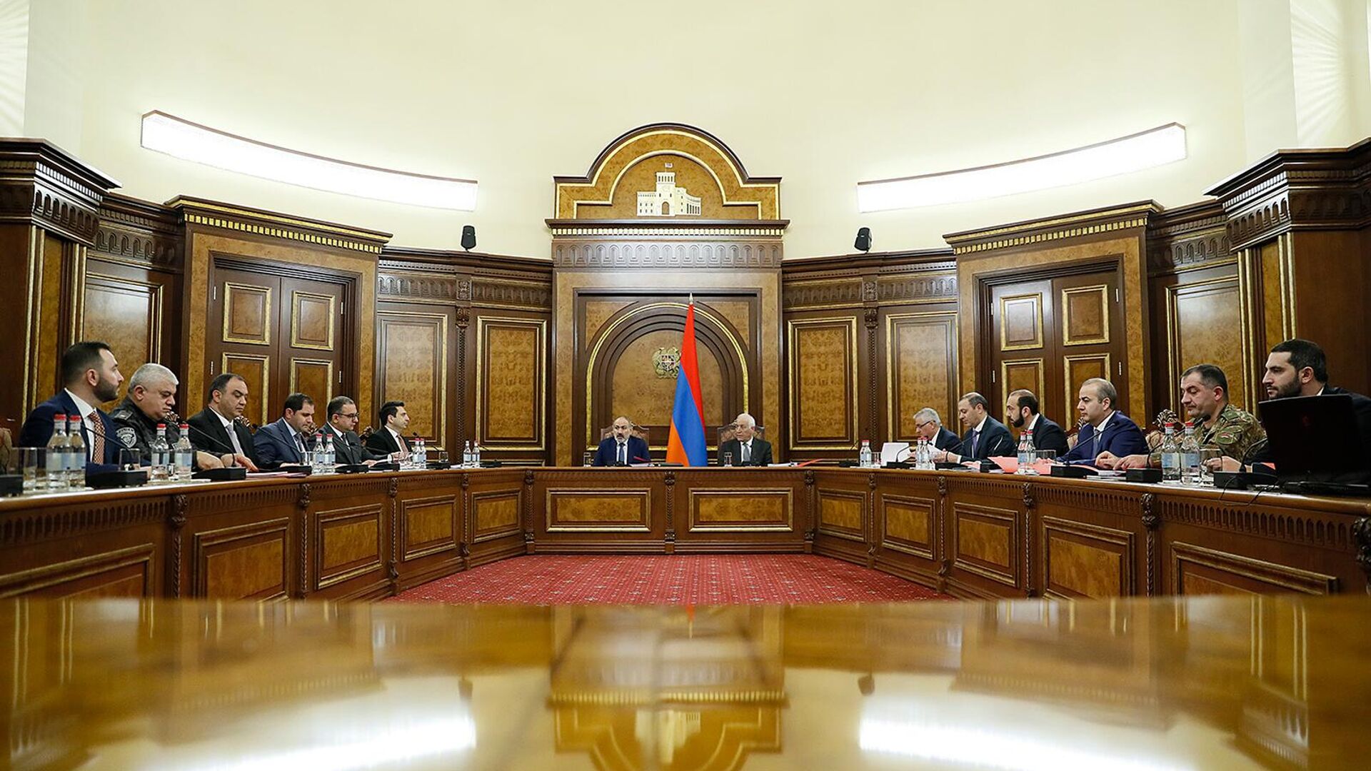 Заседание Совета безопасности Армении (24 февраля 2023). Еревaн - Sputnik Армения, 1920, 24.02.2023