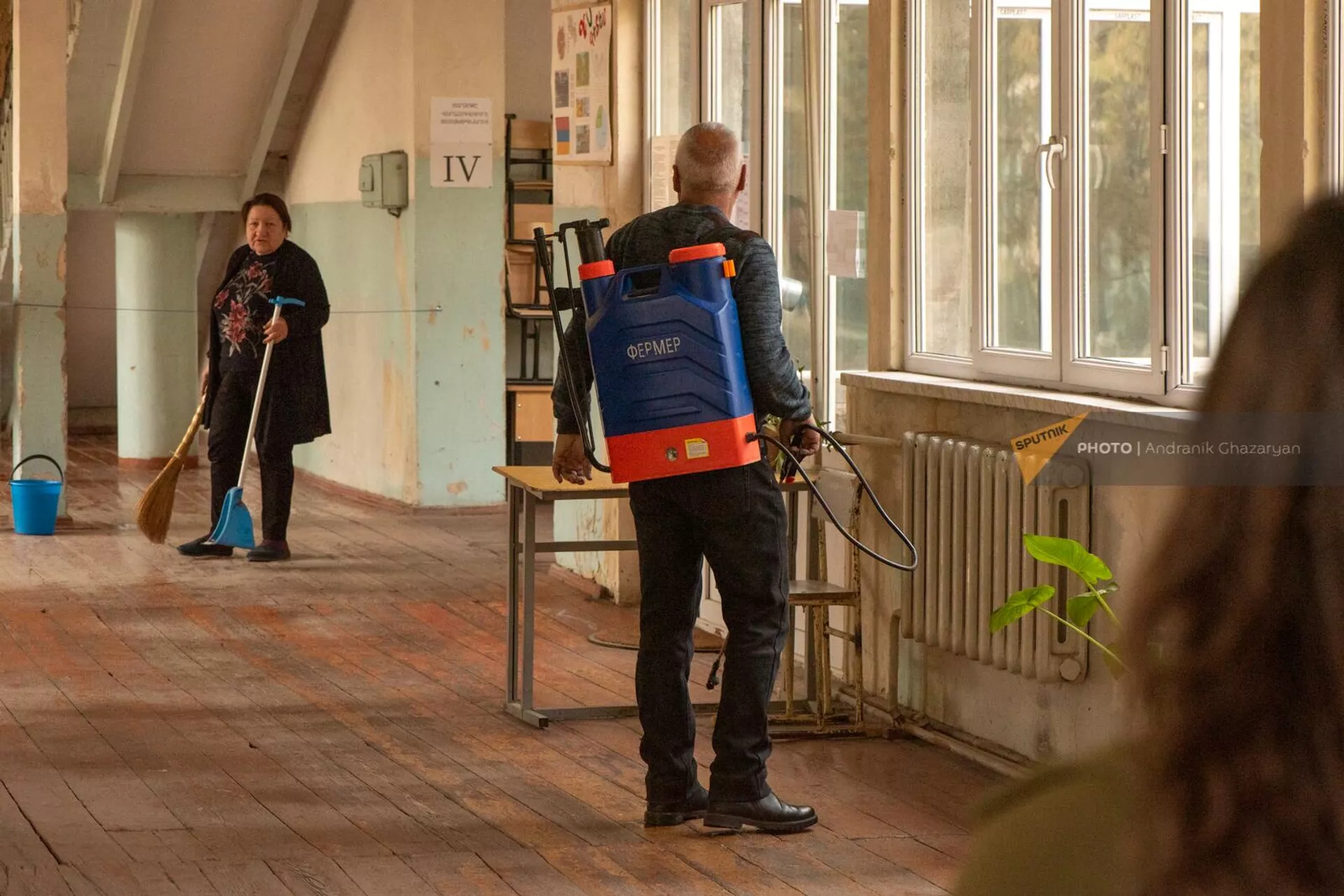 Основная школа №1 имени Месропа Маштоца Эчмиадзина - Sputnik Армения, 1920, 25.02.2023