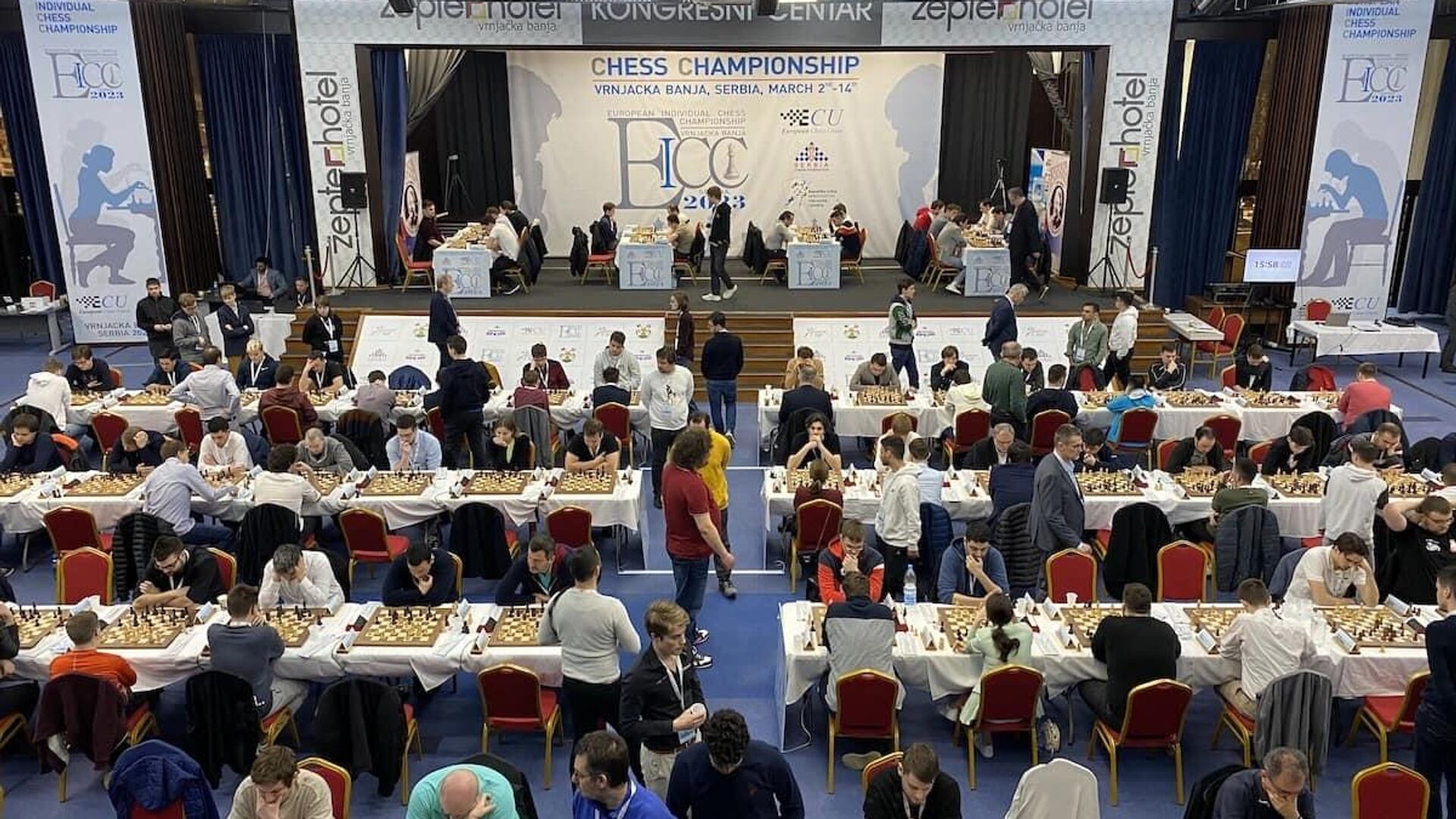 Завершился 7-й этап индивидуального чемпионата Европы по шахматам 2023 года - Sputnik Армения, 1920, 10.03.2023