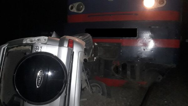 Ավտոմեքենան բախվել է գնացքին - Sputnik Армения