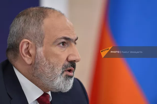 Премьер-министр Никол Пашинян проводит пресс-конференцию Премьер-министр Никол Пашинян проводит пресс-конференцию - Sputnik Армения