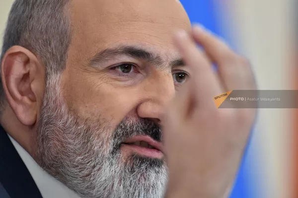 Премьер-министр Никол Пашинян проводит пресс-конференцию Премьер-министр Никол Пашинян проводит пресс-конференцию - Sputnik Армения