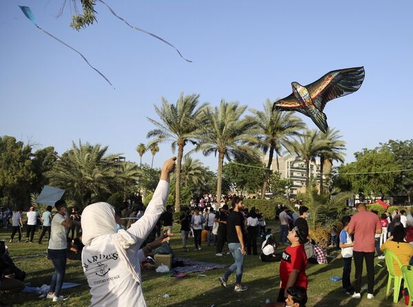 Фестиваль воздушных змеев в Багдаде, Ирак - Sputnik Армения