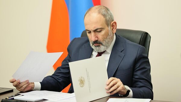Премьер-министр Никол Пашинян посетил офис Совета Безопасности (22 марта 2023). Еревaн - Sputnik Армения