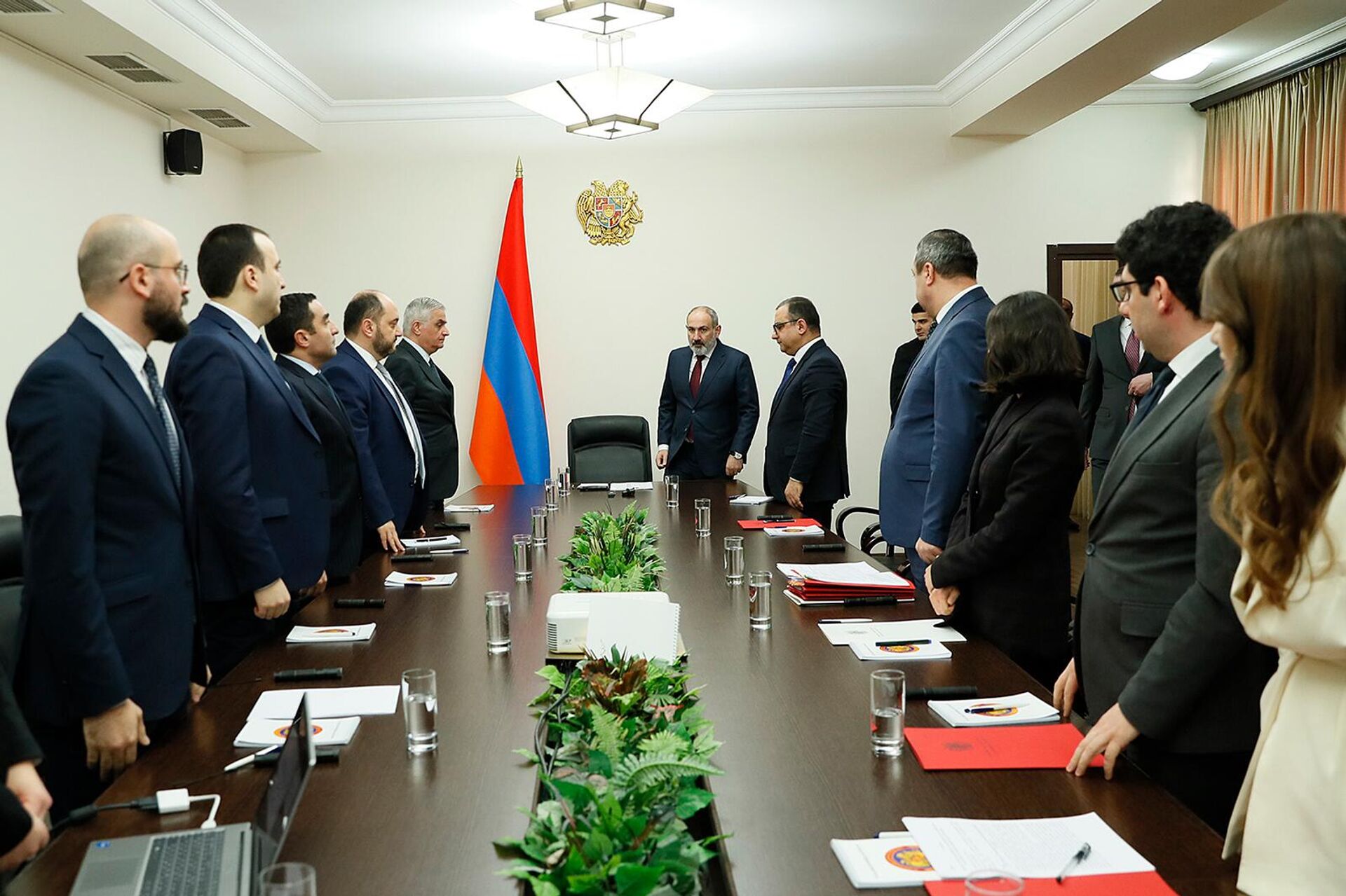 Премьер-министр Никол Пашинян посетил офис Совета Безопасности (22 марта 2023). Еревaн - Sputnik Արմենիա, 1920, 22.03.2023