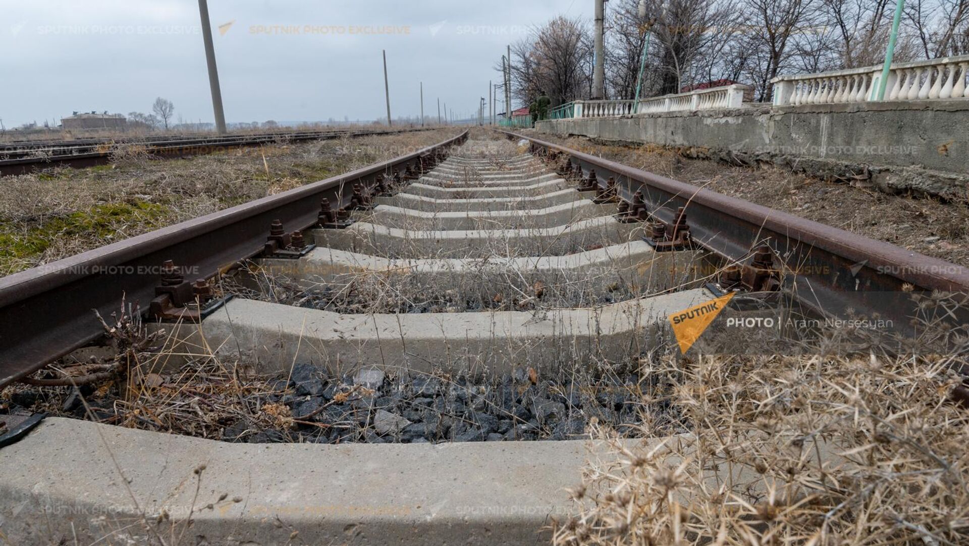 Обновленная линия железной дороги - Sputnik Армения, 1920, 29.05.2023