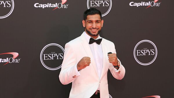 Амир Хан на церемонии вручения премии ESPY Awards (18 июля 2018). Лос-Анджелес - Sputnik Армения