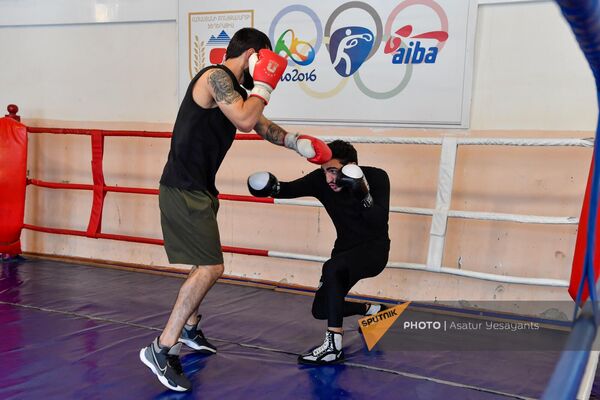 Открытая тренировка сборной Армении по профессиональному боксу - Sputnik Армения