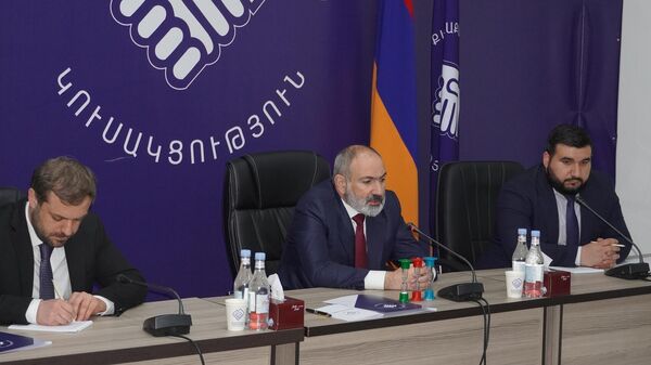 «Քաղաքացիական պայմանագիր» կուսակցության նախաձեռնող խմբի նիստը - Sputnik Արմենիա