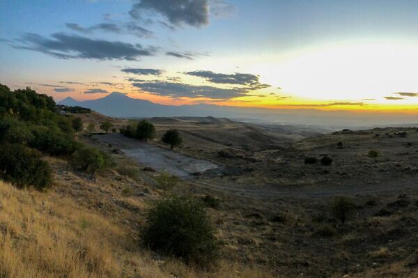 Вид на гору Арарат - Sputnik Армения