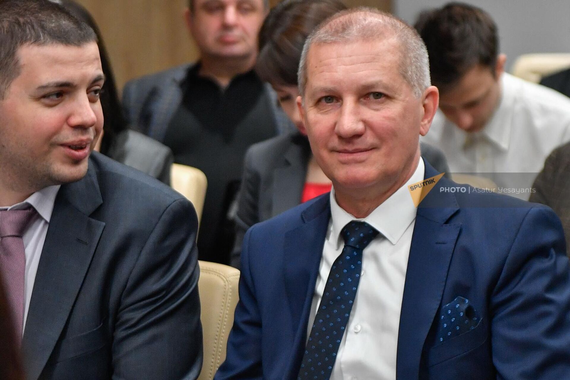 Президент ассоциации НОТИМ Михаил Викторов на российско-армянский бизнес миссии (13 аперля 2023). Еревaн Президент ассоциации НОТИМ Михаил Викторов на российско-армянский бизнес миссии (13 аперля 2023). Еревaн - Sputnik Արմենիա, 1920, 13.04.2023