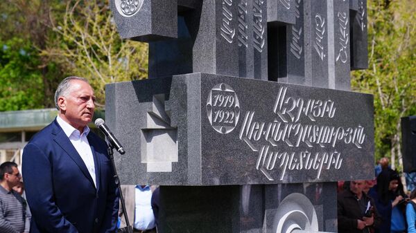 «Նեմեսիս» գործողության մասնակիցների հիշատակին նվիրված հուշարձանը Երևանում  - Sputnik Արմենիա