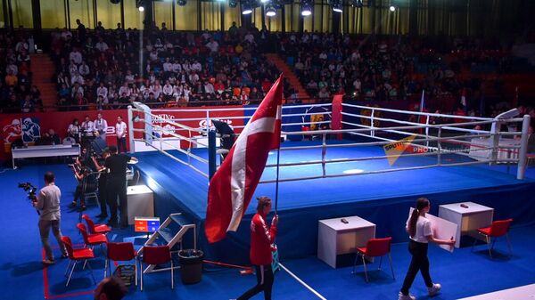 Церемония открытия молодежного Чемпионата Европы по боксу (25 апреля 2023). Еревaн - Sputnik Армения